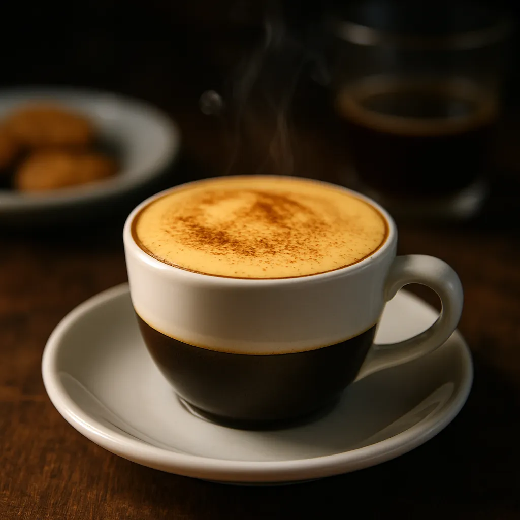 Egg coffee