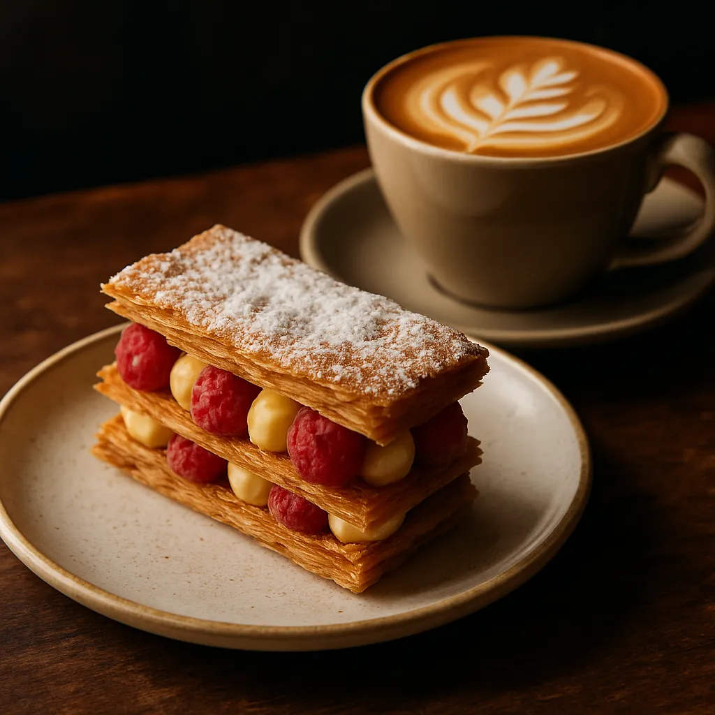 Millefeuille framboos