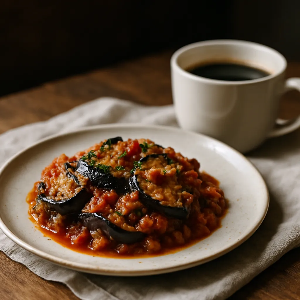 Aubergineschotel