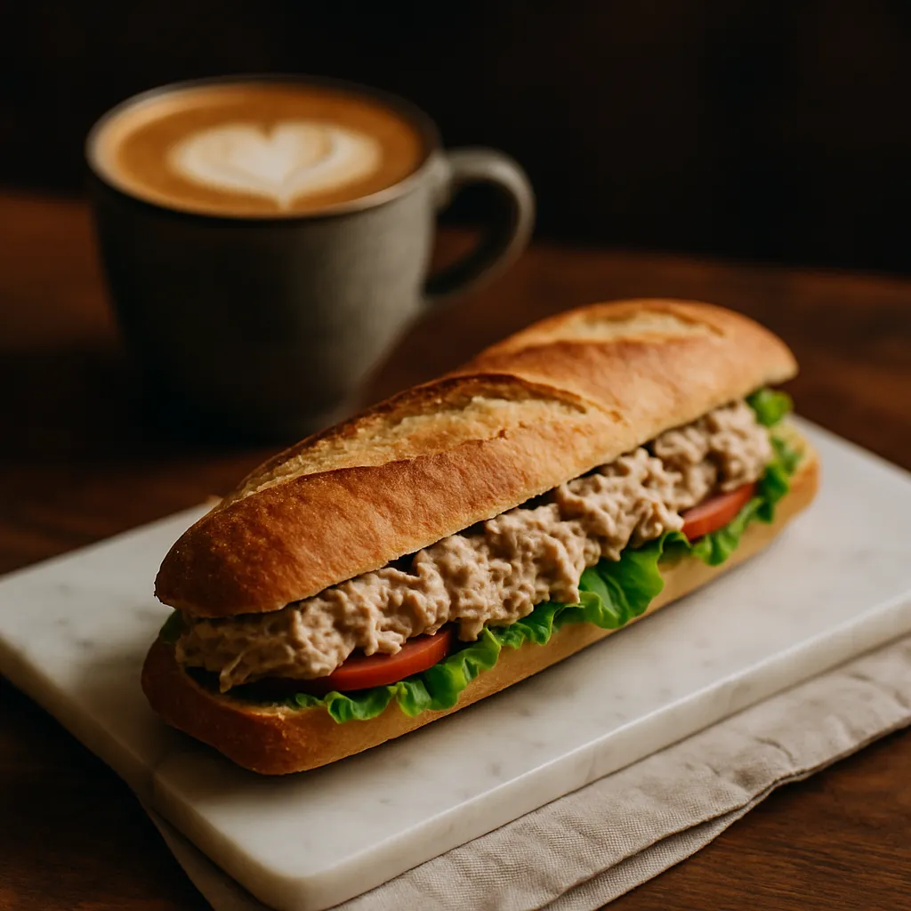 Baguette tonijn