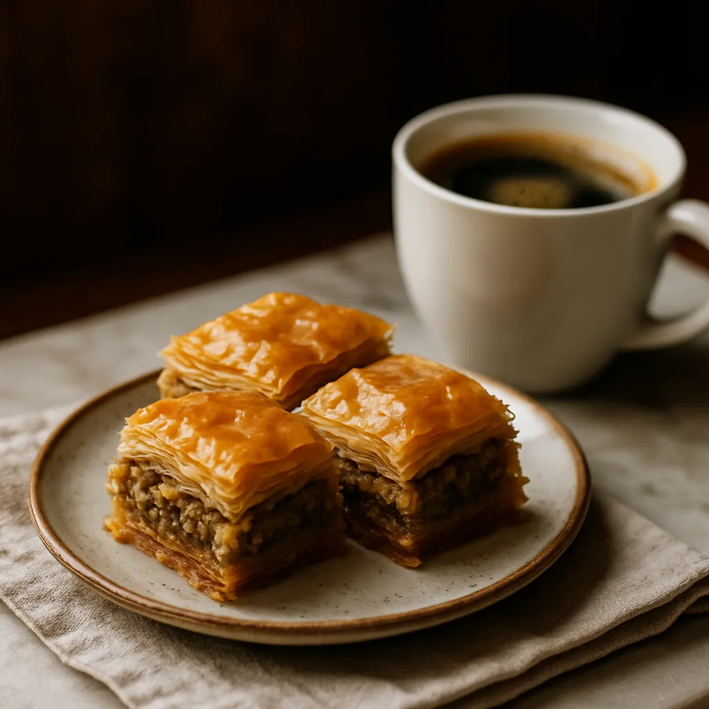 Baklava dessert