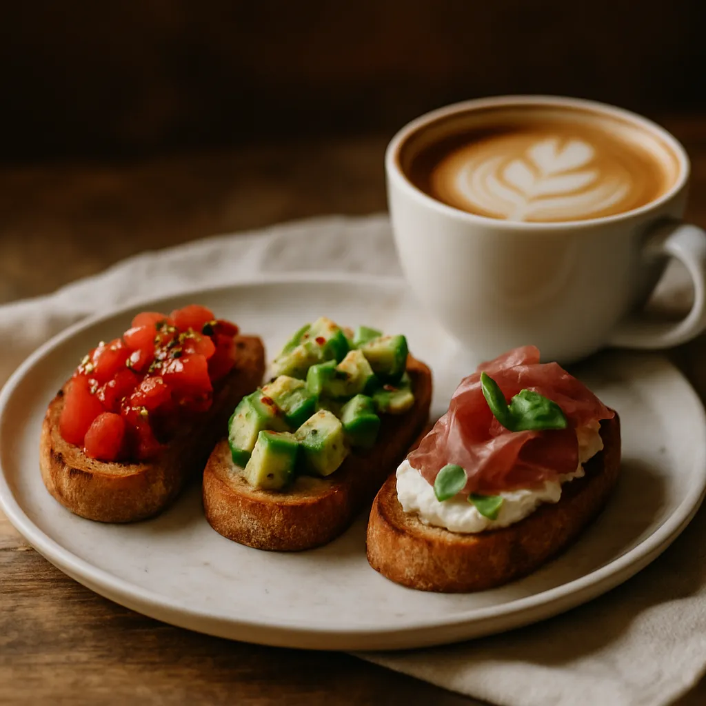 Bruschetta trio