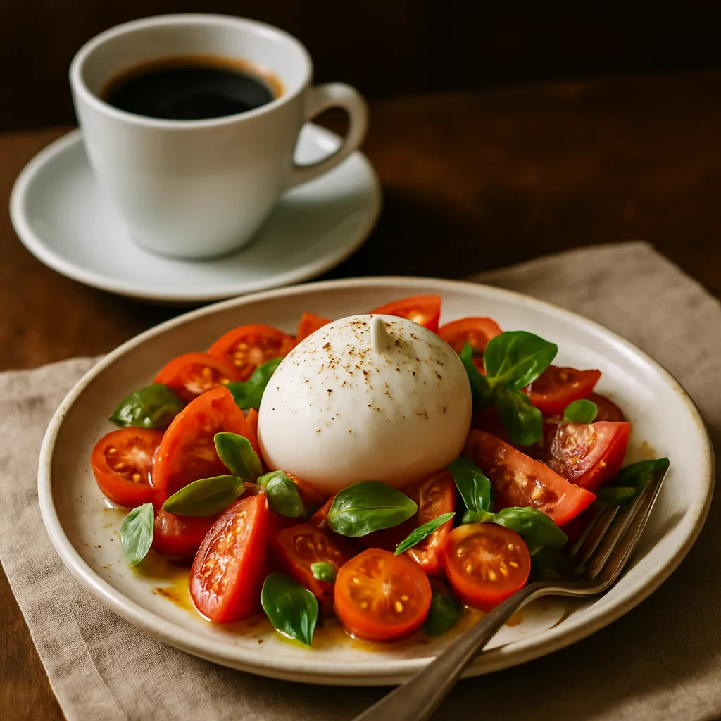 Burrata salade