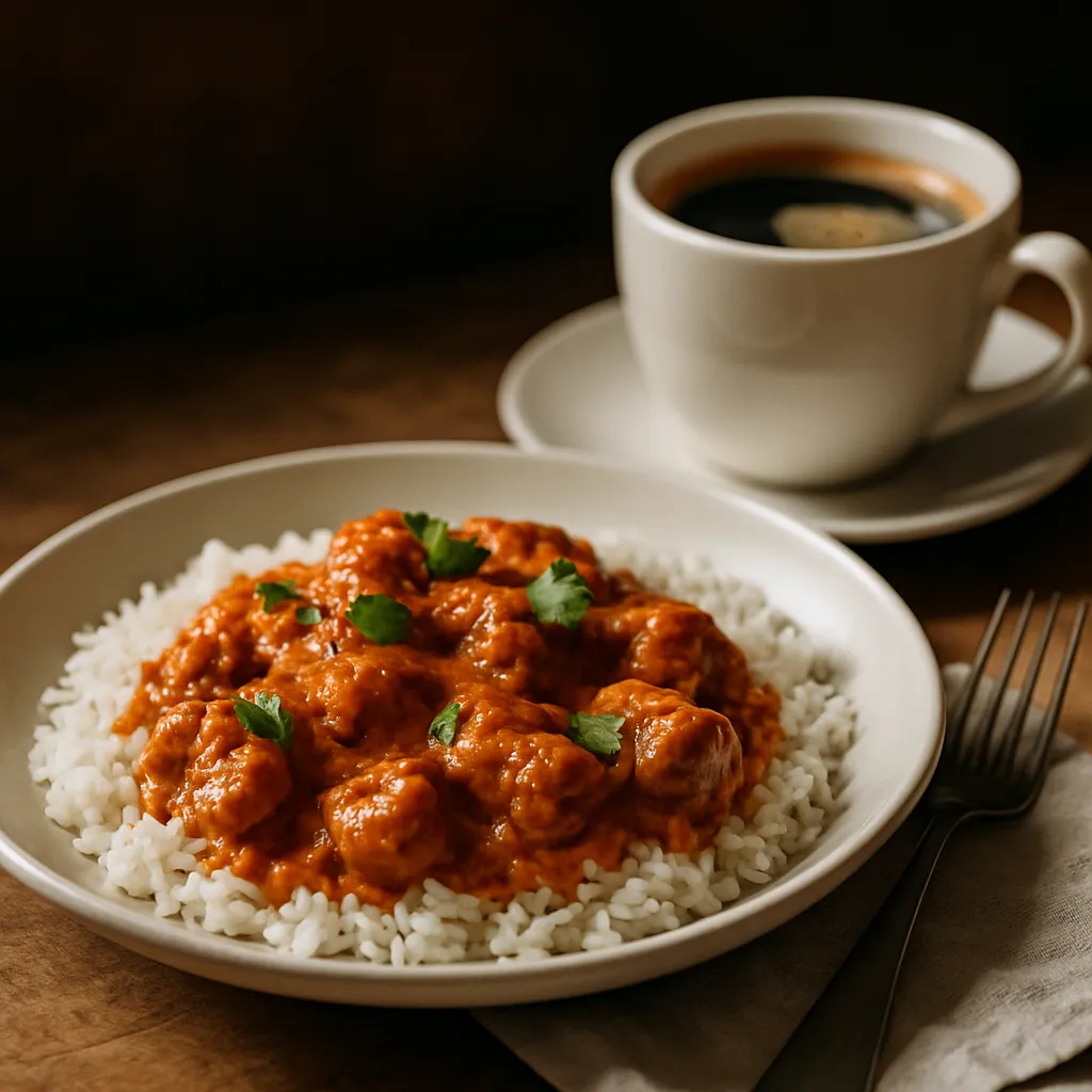 Chicken tikka masala