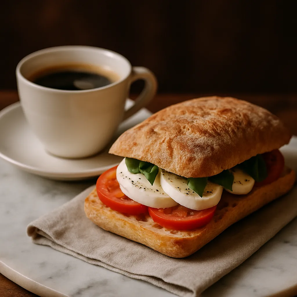 Ciabatta mozarella