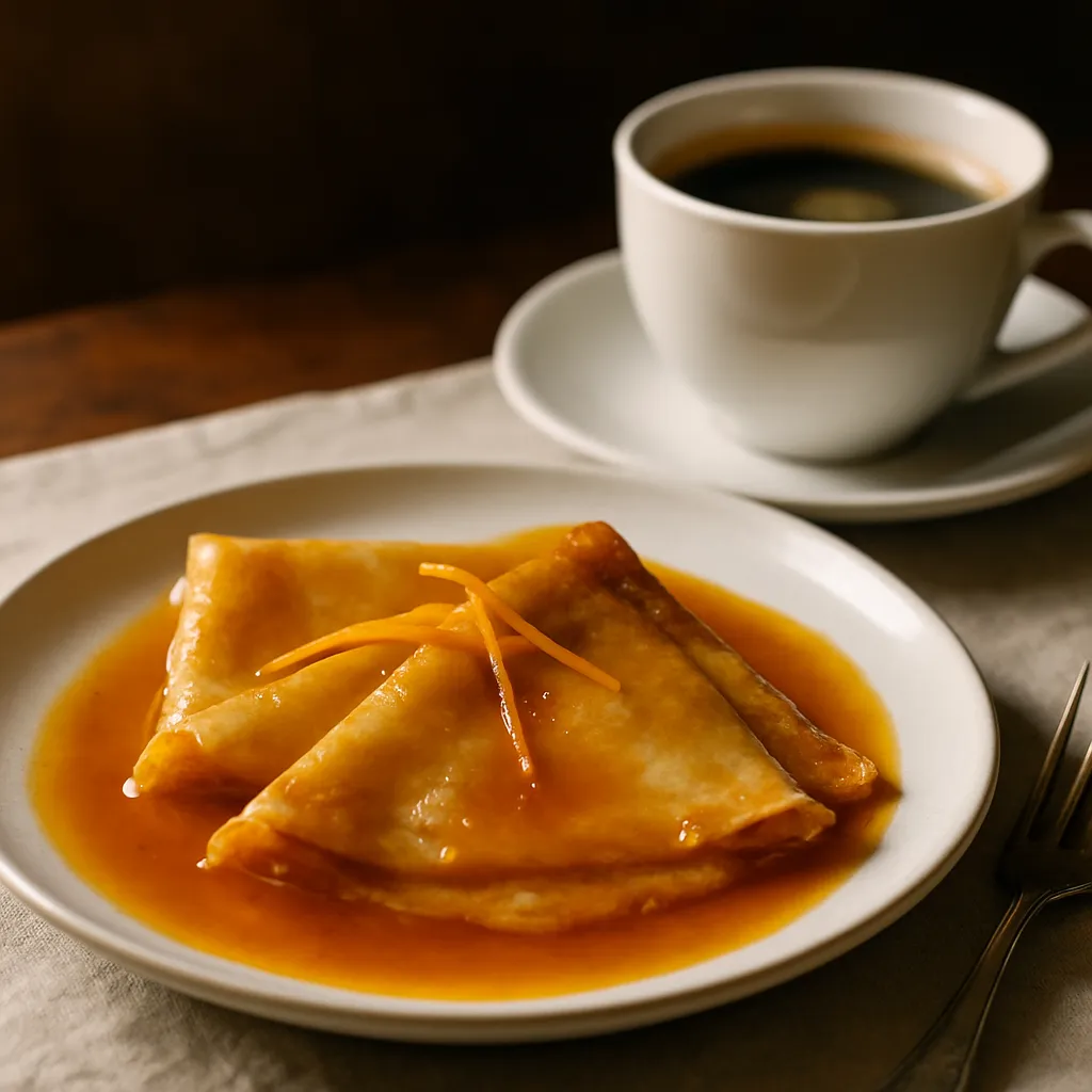 Crepes suzette