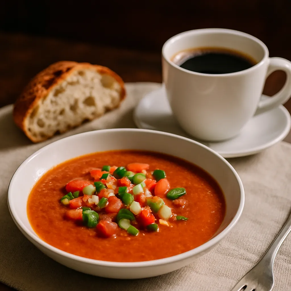 Gazpacho lunch