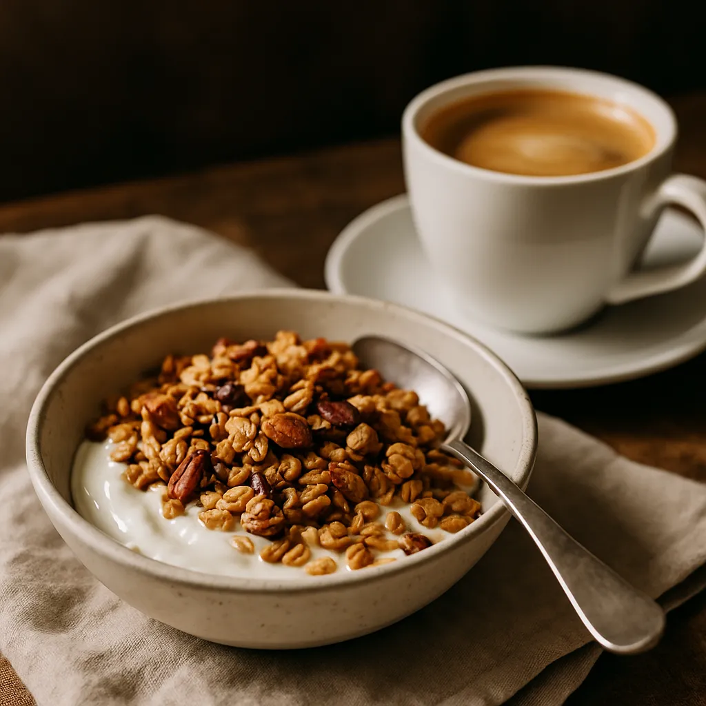Kwark met granola