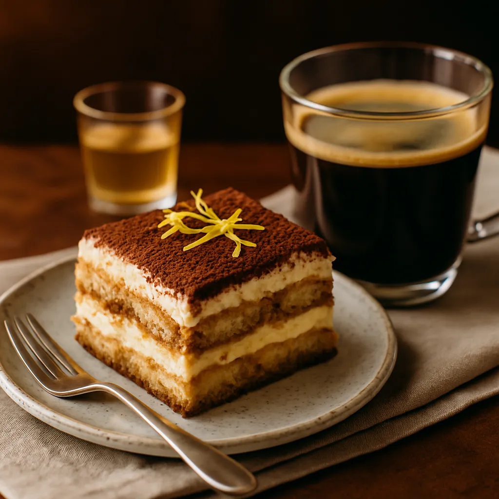 Limoncello tiramisu