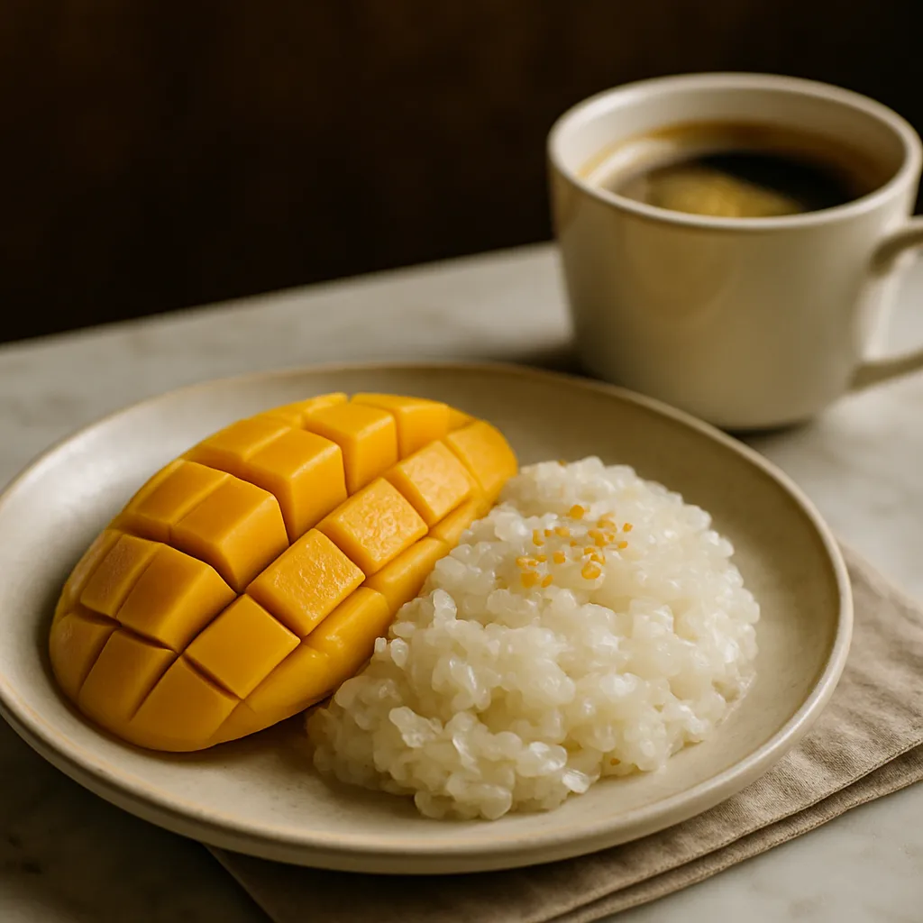 Mango sticky rice