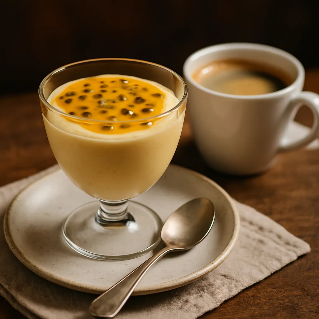 Mousse van passievrucht