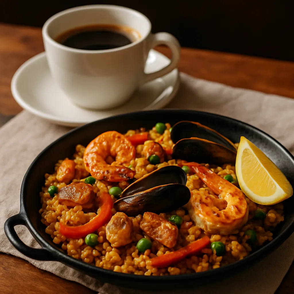 Paella mixta
