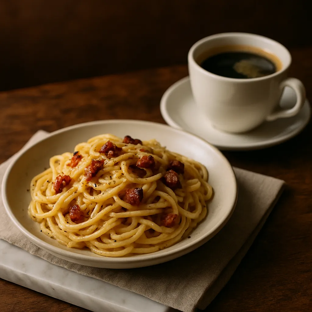 Pasta carbonara