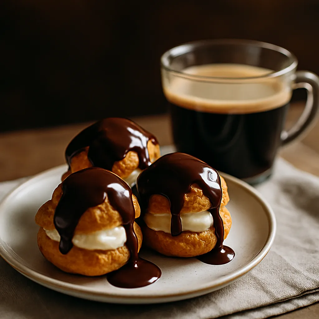 Profiteroles dessert