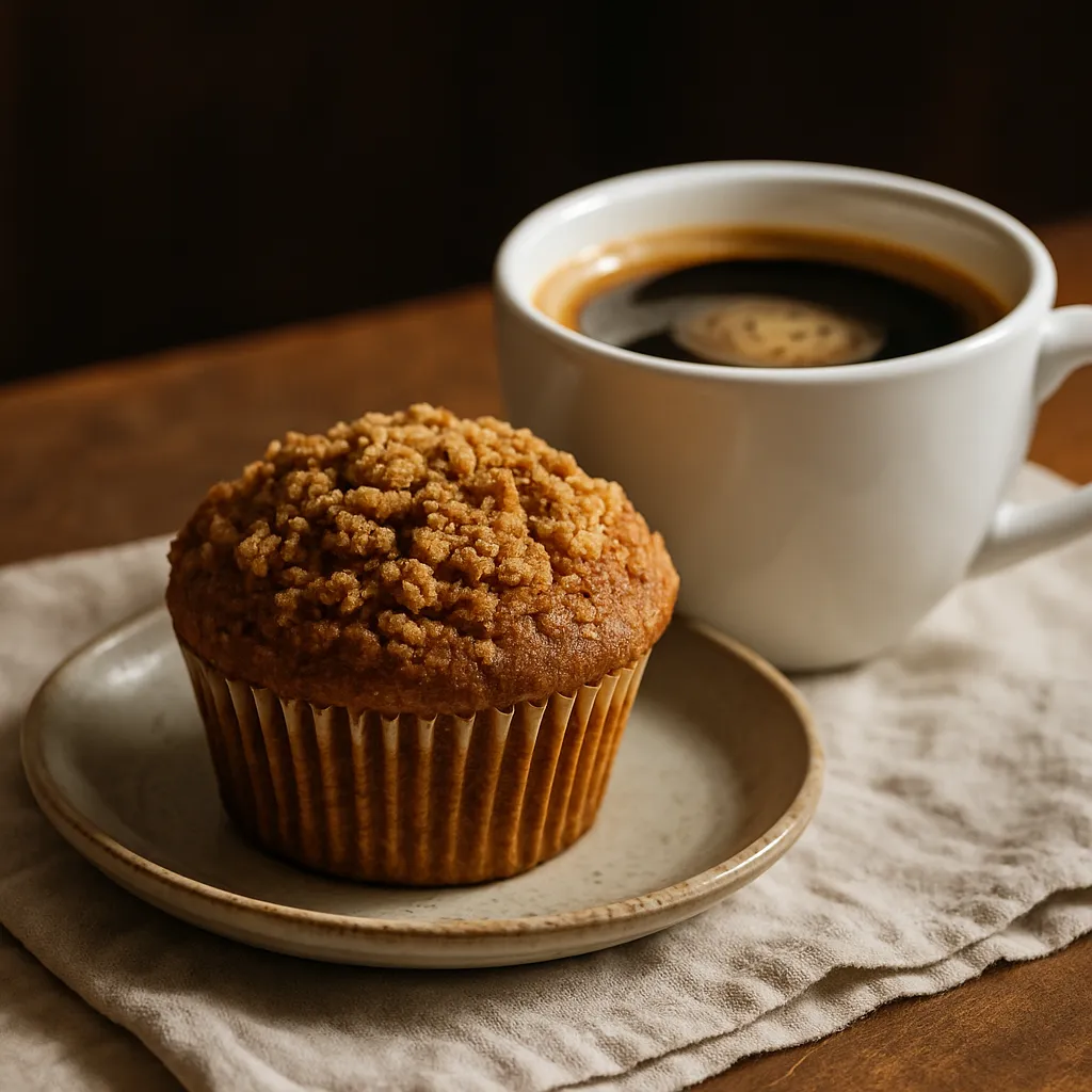 Pumpkin spice muffin