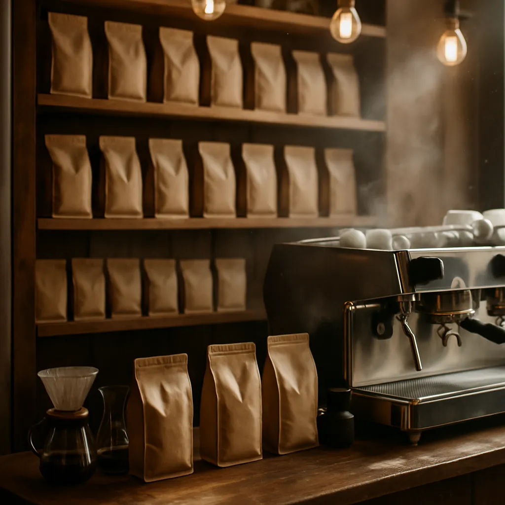 Blommers koffie store