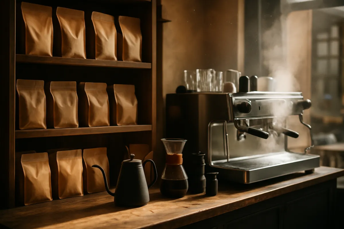 Bocca coffee store