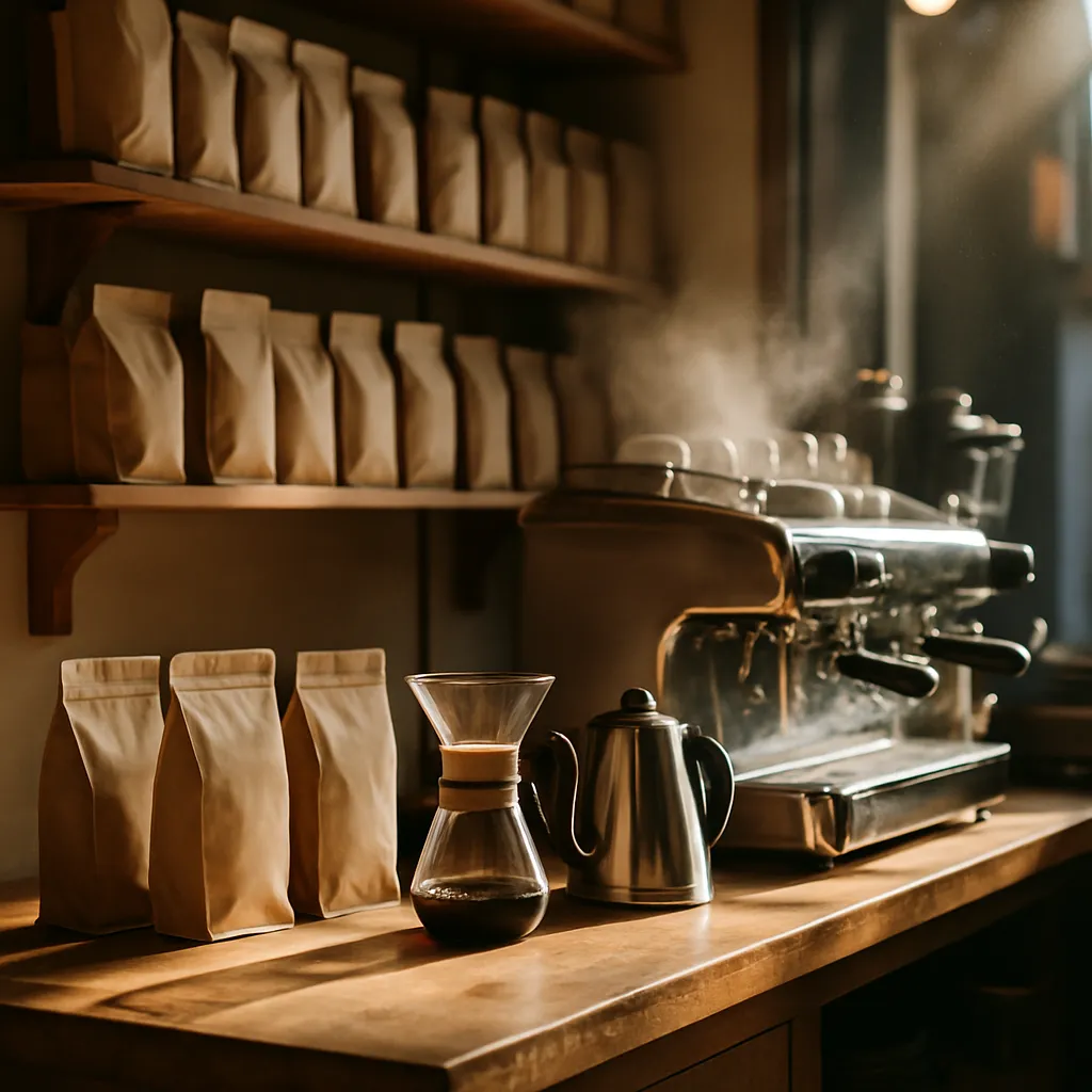 De koffieplantage